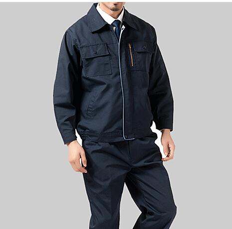 深藍(lán)色車間冬季工作服